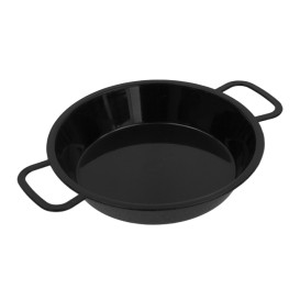 Paella en PP Noire 120ml (20 Utés)