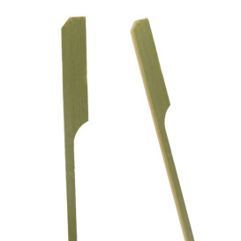 Pique en Bambou “Golf” verte naturelle 25cm (250 Utés)