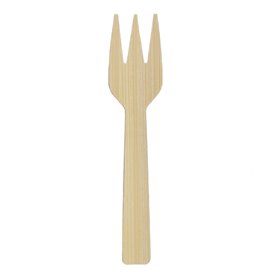 Fourchette en Bambou 9cm (50 Utés)