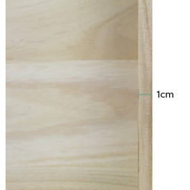 Caisse Présentation en Bois 60x40x7,5cm (1 Uté)