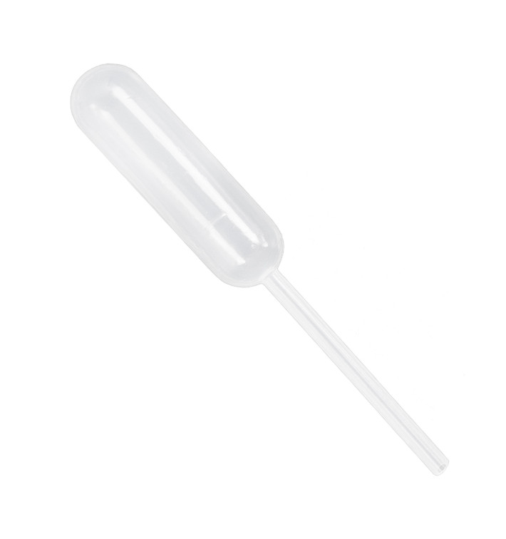 Pipette en Plastique pour Catering 4ml 9cm (100 Utés) Pipette en Plastique pour Catering 4ml 9cm (100 Utés)