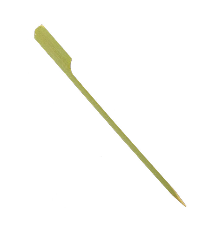 Pique en Bambou "Golf" Vert naturel 15cm (250 Utés) Pique en Bambou "Golf" Vert naturel 15cm (250 Utés)