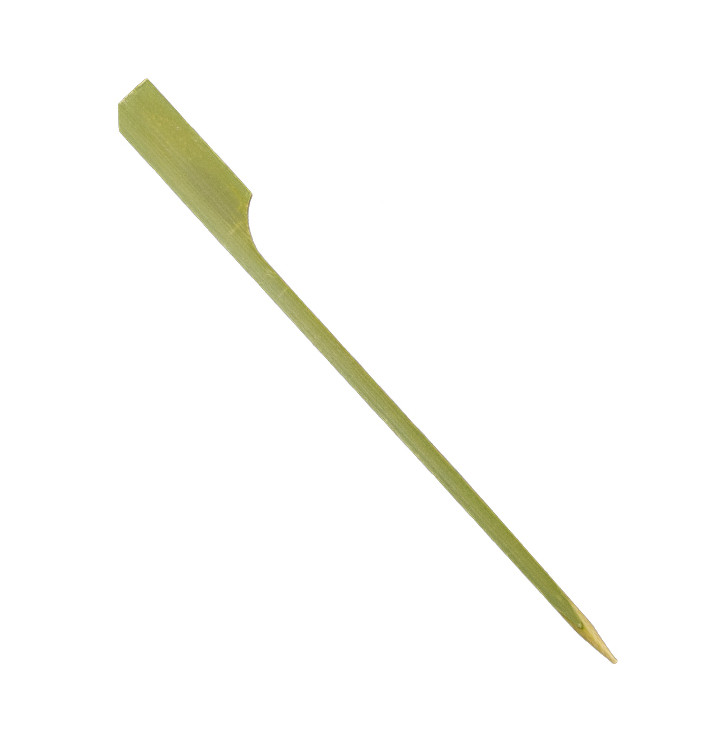 Pique en Bambou "Golf" Vert naturel 12cm (250 Utés) Pique en Bambou "Golf" Vert naturel 12cm (250 Utés)