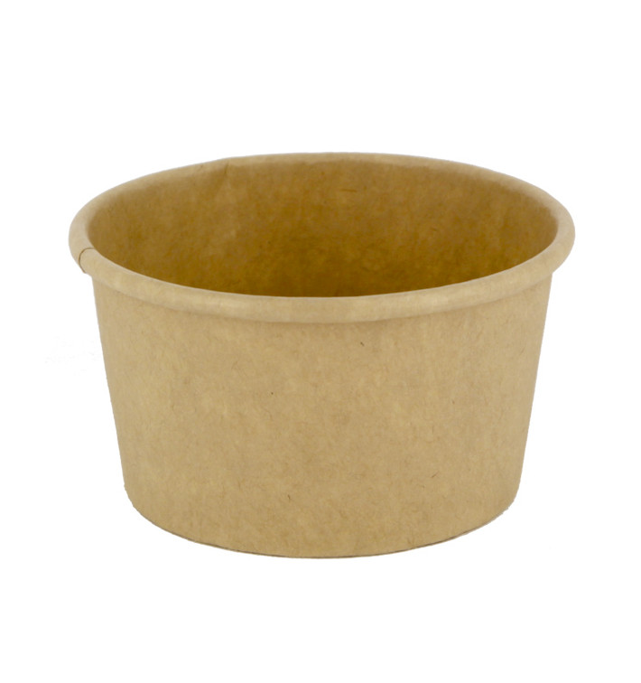 Pot Carton Kraft à Sauce 75ml Ø7,3cm (50 Utés) Pot Carton Kraft à Sauce 75ml Ø7,3cm (50 Utés)