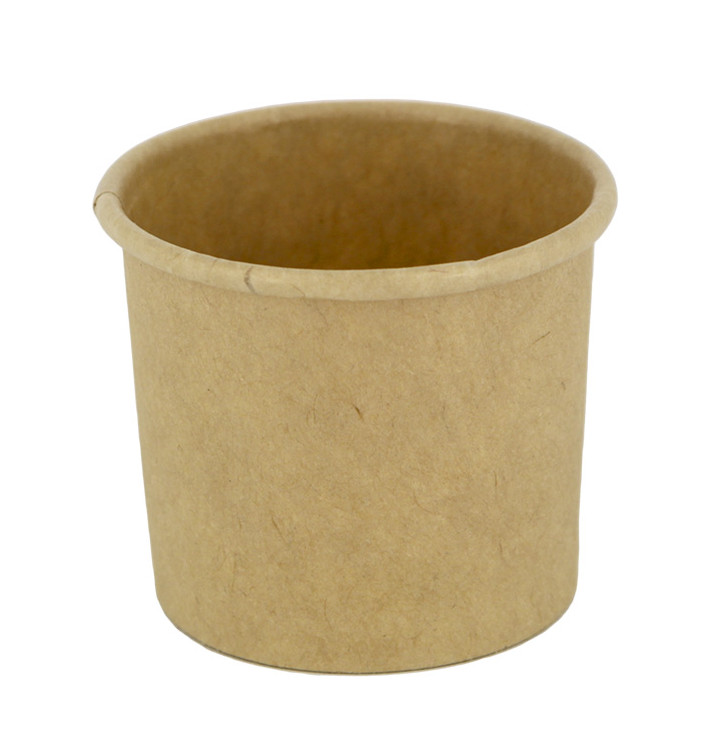 Pot Carton Kraft à Sauce 30ml Ø4,3cm (1.000 Utés) Pot Carton Kraft à Sauce 30ml Ø4,3cm (1.000 Utés)