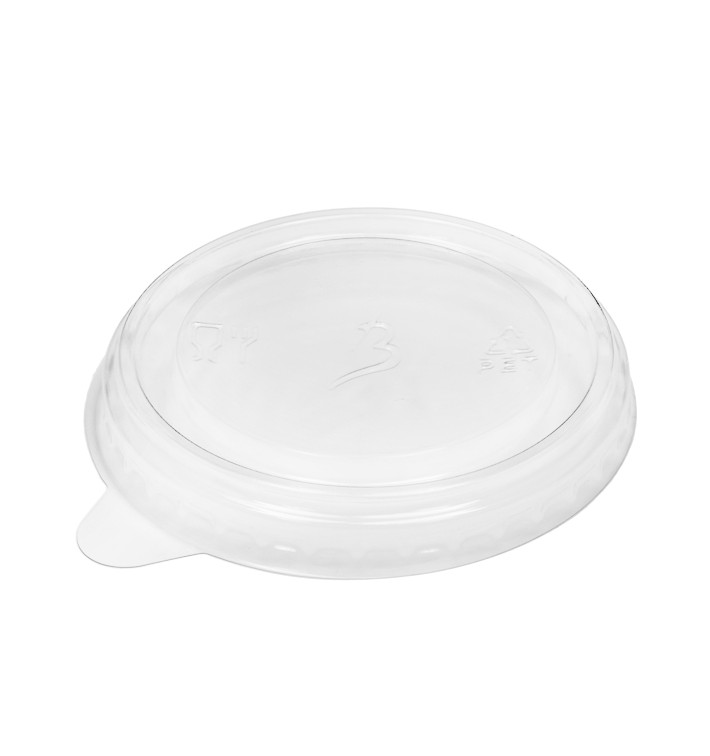 Couvercle PET Transparent Pot à sauce 75 et 100ml Ø7,3cm (50 Utés)