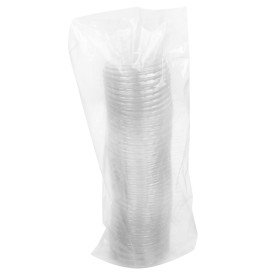 Couvercle PET Transparent Pot à sauce 50ml Ø6,3cm (50 Utés)