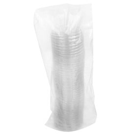 Couvercle PET Transparent Pot à sauce 50ml Ø6,3cm (1.000 Utés)