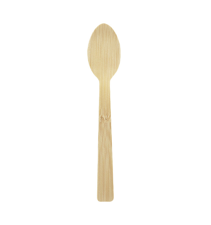 Cuillère en Bambou 17cm (50 Utés) Cuillère en Bambou 17cm (50 Utés)