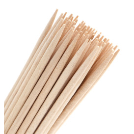 Cure-dents en Bois Rond 2 pointes 65mm (1 Uté)  