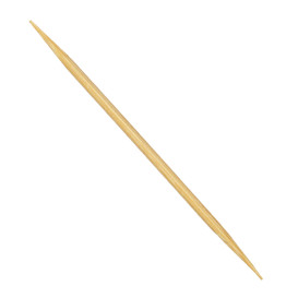 Cure-dents en Bois Rond 2 pointes 65mm (1 Uté)  