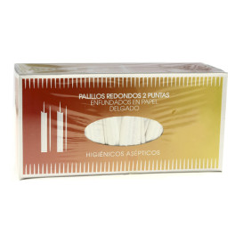 Cure-dents en Bois 2 Pointes en Sachet Papier 65mm (5 Utés)  