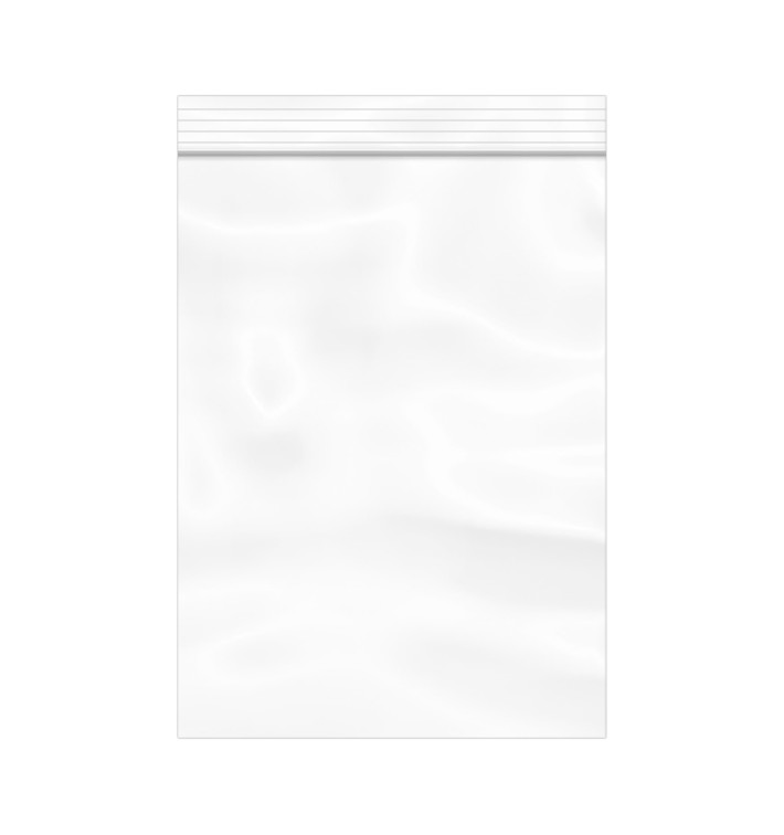 Sac en PE à Fermeture Zip 16x22cm G200 (1.000 Utés) Sac en PE à Fermeture Zip 16x22cm G200 (1.000 Utés)