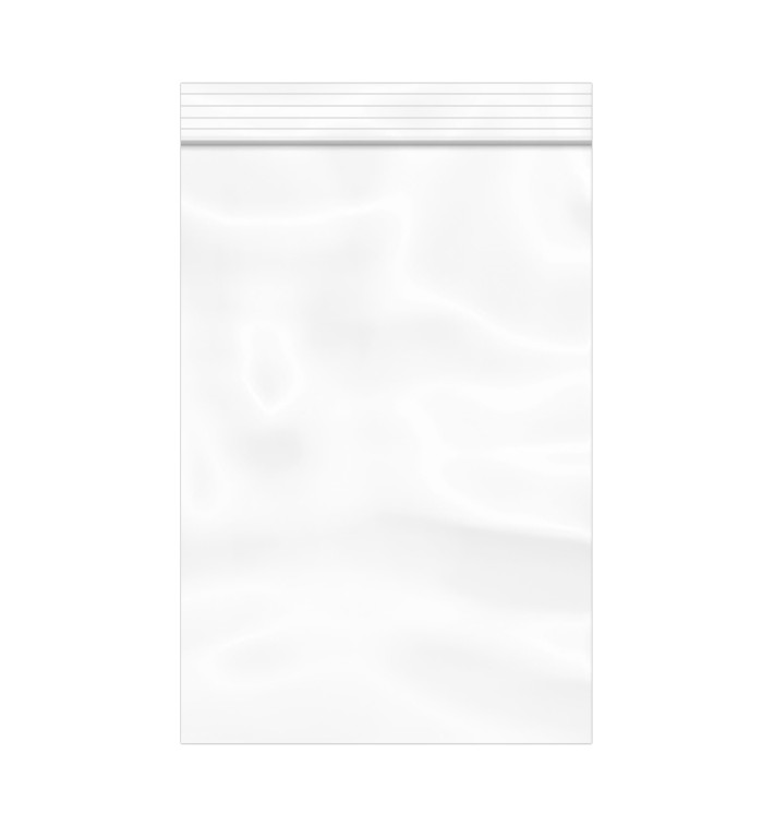 Sac en PE à Fermeture Zip 23x32cm G200 (100 Utés) Sac en PE à Fermeture Zip 23x32cm G200 (100 Utés)