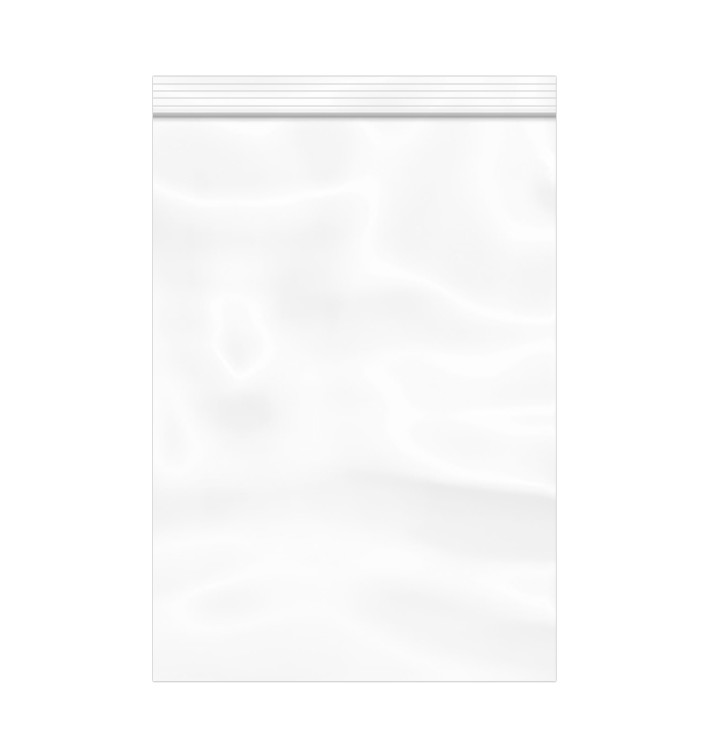 Sac en PE à Fermeture Zip 25x35cm G200 (100 Utés) Sac en PE à Fermeture Zip 25x35cm G200 (100 Utés)