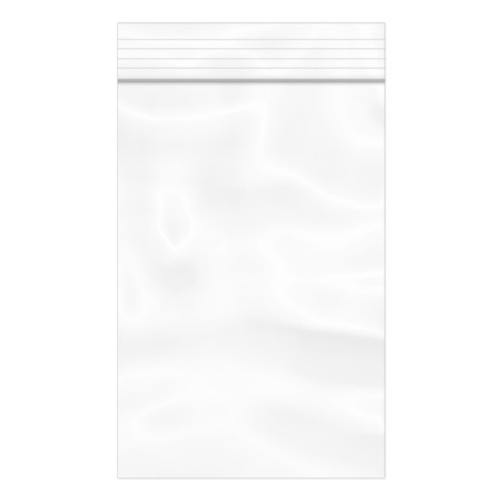 Sac en PE à Fermeture Zip 8x12cm G300 (100 Utés)