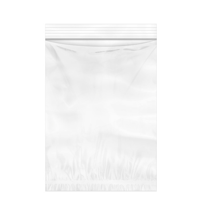 Sac en Polyétylène Zip double poche 18x22,5+20cm G200 (100 Utés) Sac en Polyétylène Zip double poche 18x22,5+20cm G200 (100 Utés)
