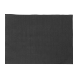 Set de Table en Papier Noir 30x40cm 40g/m² (500 Utés)