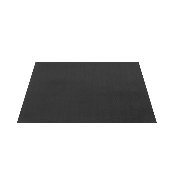 Set de Table en Papier Noir 30x40cm 40g/m² (1.000 Utés) Set de Table en Papier Noir 30x40cm 40g/m² (1.000 Utés)