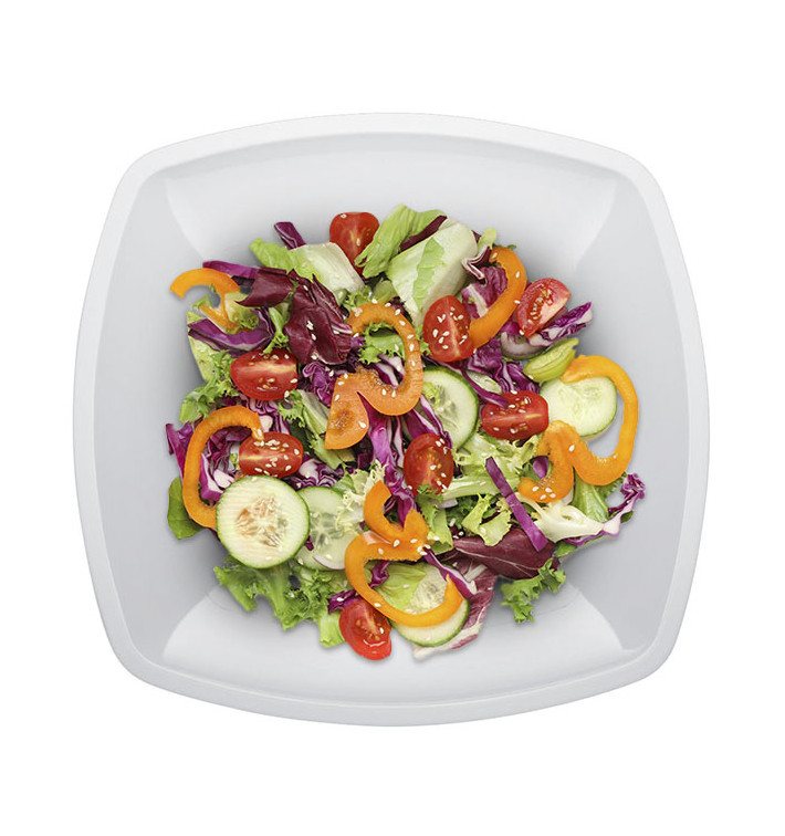 Assiettes en plastique dur