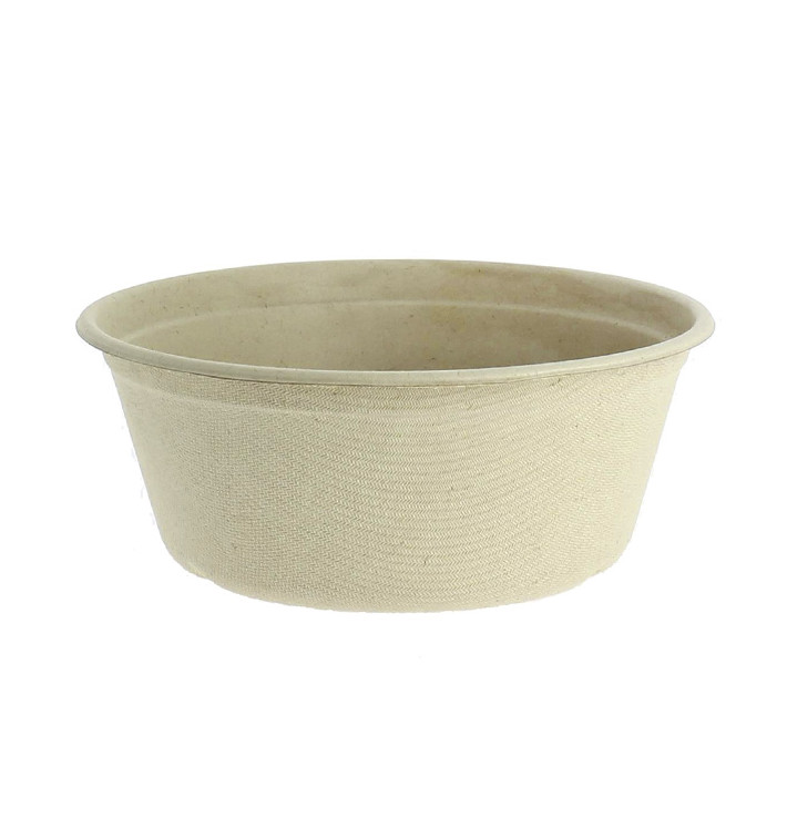 Bol Canne à Sucre 500ml Ø15cm (125 Unités) Bol Canne à Sucre 500ml Ø15cm (125 Unités)