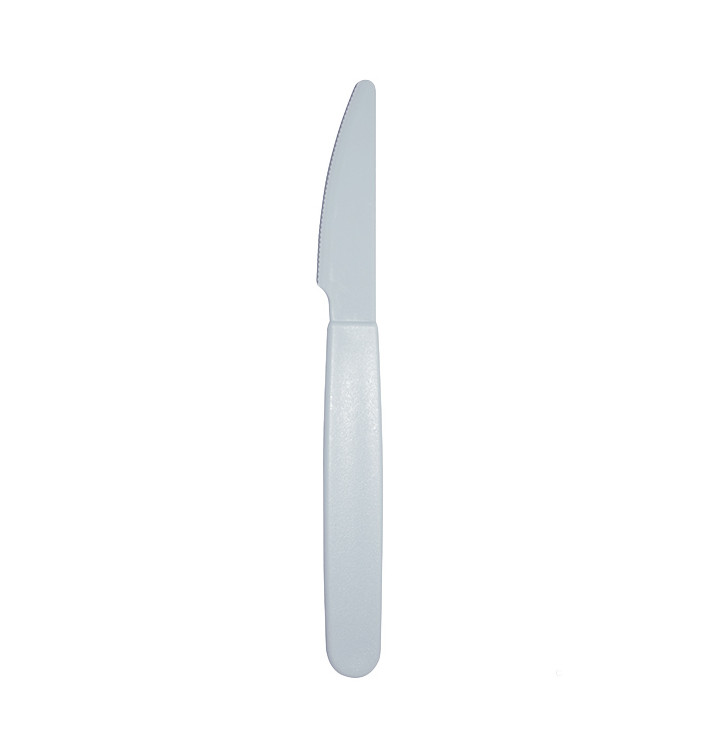 Couteau Réutilisable Durable PP Bleu 18,5cm (6 Utés) Couteau Réutilisable Durable PP Bleu 18,5cm (6 Utés)