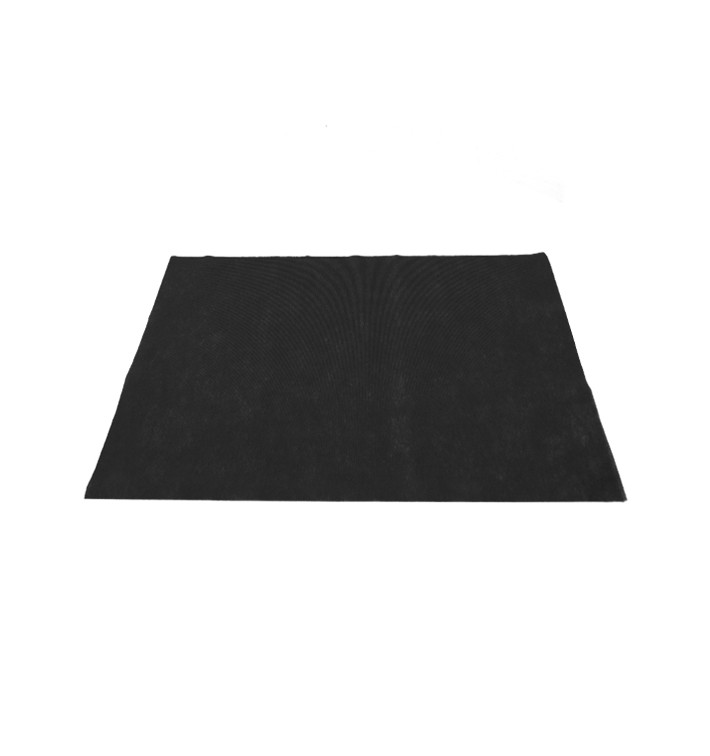 Set de Table en PP Non-Tissé Noir 35x50cm 50g (500 Utés)