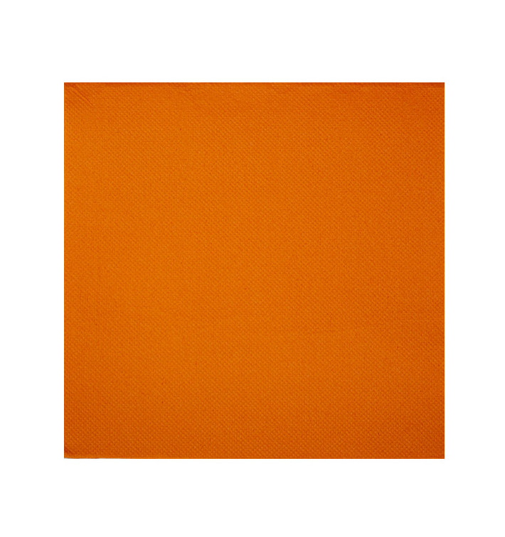 Serviette Papier Orange 2E Molletonnée 33x33cm (1350 Utés) Serviette Papier Orange 2E Molletonnée 33x33cm (1350 Utés)