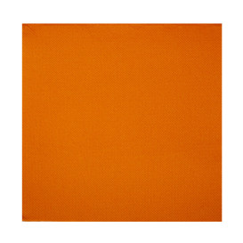 Serviette Papier Orange 2E Molletonnée 33x33cm (50 Utés)