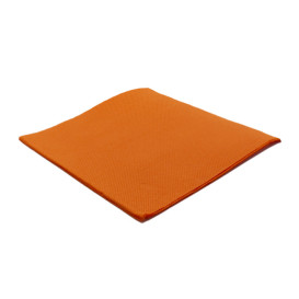 Serviette Papier Orange 2E Molletonnée 33x33cm (1350 Utés)