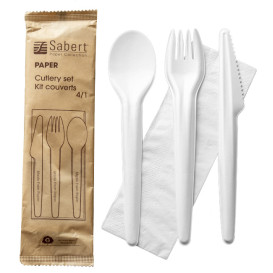 Achetez en gros Compostable Bagasse Couverts à Emporter Couverts  Biodégradable Jetable Couteau Fourchette Cuillère Ensemble Vaisselle  Biodégradable Chine et Vaisselle Jetable à 0.03 USD