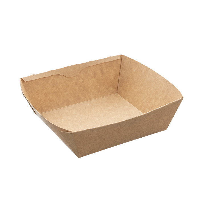 Saladier Rectangulaire en Kraft 750ml 19x16x5cm (300 Utés) Saladier Rectangulaire en Kraft 750ml 19x16x5cm (300 Utés)