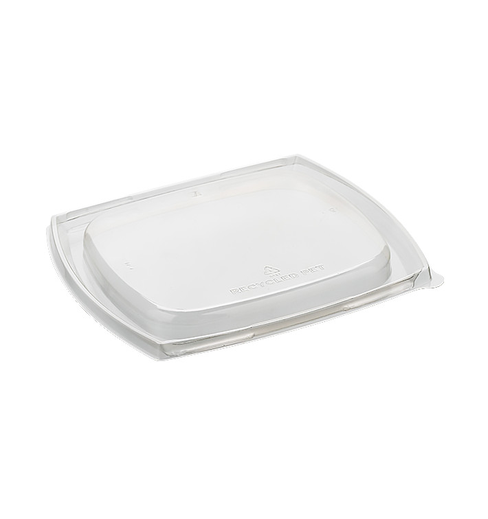 Couvercle Rectangulaire rPET pour Saladier 19x16cm (300 Utés) Couvercle Rectangulaire rPET pour Saladier 19x16cm (300 Utés)