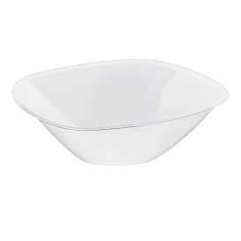 Bol PS Cristal Dur "Square" 1250ml Ø21cm (60 Utés)