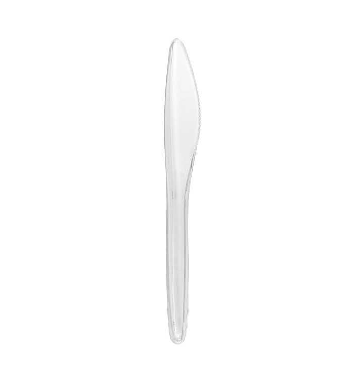 Couteau Plastique Luxury transparent 175mm (100 Unités) Couteau Plastique Luxury transparent 175mm (100 Unités)