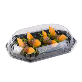Couvercle Plastique pour Plateau 36x24x5cm (5 Utés)