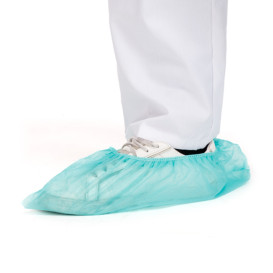Surchaussures en Polypropylène Vert (100 Utés)