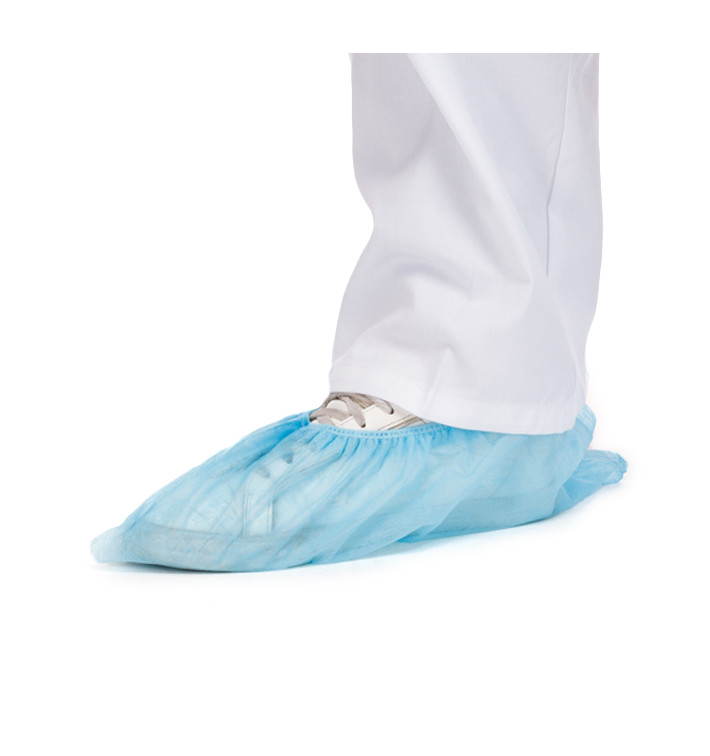 Surchaussures en Polypropylène Bleu (100 Utés) Surchaussures en Polypropylène Bleu (100 Utés)
