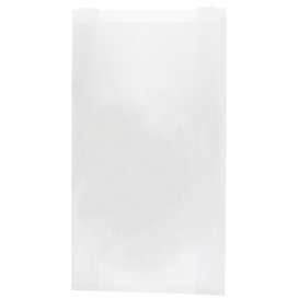 Sac Papier Blanc 14+7x24cm (200 Utés)