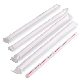 Pailles Flexibles Emballées Individuellement en Sachet Ø5mm 23cm (250 Utés)