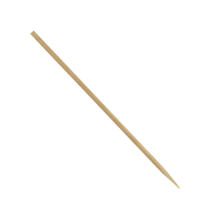 Pique à Brochette en Bois de Bouleau 130mm (200 Utés) Pique à Brochette en Bois de Bouleau 130mm (200 Utés)