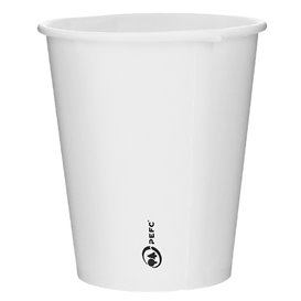Gobelet Carton Blanc 6Oz/180ml Ø7,0cm (100 Utés)