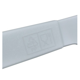 Couteau Réutilisable Durable PP Minéral Bleu 18,5cm (180 Utés)