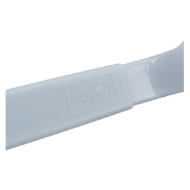 Cuillère Réutilisable Durable PP Minéral Bleue 18,5cm (6 Uds)