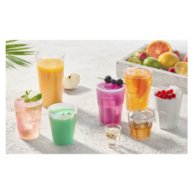 Verre Réutilisable Durable PP pour Bière 330ml (8 Utés)