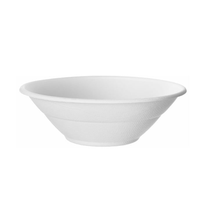 Bol Canne à Sucre Bagasse Noodle Blanc 940ml (50 Utés) Bol Canne à Sucre Bagasse Noodle Blanc 940ml (50 Utés)