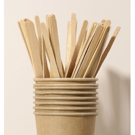 Agitateur en bois Naturel pour Café 17,6 cm  (1.000 Utés)