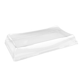 Couvercle Plastique pour Plateau de 12x22cm (50 Unités)