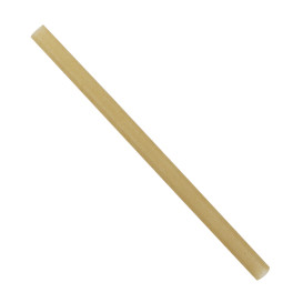 Paille Éco Droite en Canne à Sucre Ø0,8cm 15cm (50 Utés)