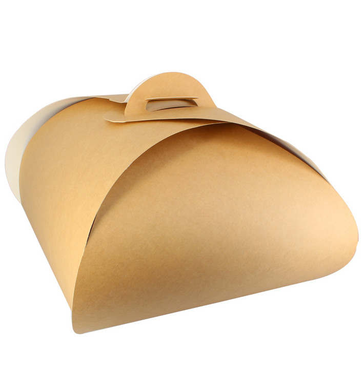 Boîte à Gâteau Carton Kraft 18x18x13cm (25 Utés) Boîte à Gâteau Carton Kraft 18x18x13cm (25 Utés)